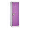thumbnail image 1 of AdirOffice Casier Simple en Acier 48 Po. H x 15 Po. L Violet 2 Pack, 1 of 13