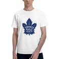 thumbnail image 1 of Toronto Maple Leafs Fashion Men'S Short Sleeve T-Shirt White X-Large, 1 of 5