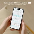 thumbnail image 4 of Sense-U Baby Smart Monitor Pro(Long Range) with Sleep analysis,Arousal Vibration, Audible & App Notification,Tracks Abdominal Movement ,Sleeping Position,Rollover,Feeling Temperature,Twins Supported, 4 of 8