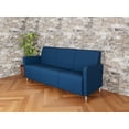 thumbnail image 5 of Lesro Ravenna Lounge Reception 3 Seat Tandem Seating No Center Arms in Blue, 5 of 8