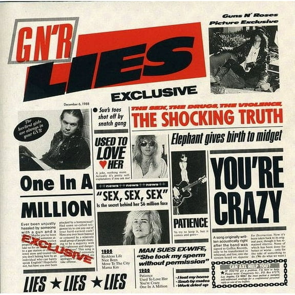 Guns N' Roses - G N R Lies - Music & Performance - CD