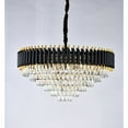 thumbnail image 6 of Bethel International Chandelier in Black & Gold Color, 6 of 6