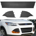 thumbnail image 2 of waltyotur For Ford Escape 2013/2014-2016 Set of Black Front Bumper Lower Grille Fog Covers, 2 of 8