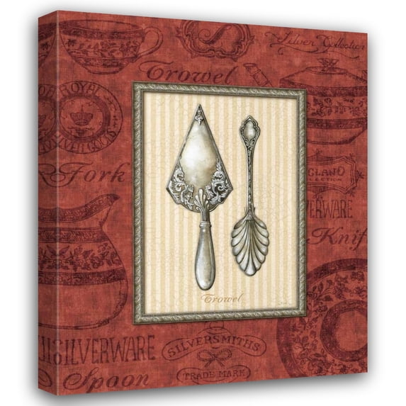 Charlene Audrey 36x44 Gallery Wrapped Canvas Wall Art Titled - Trowel