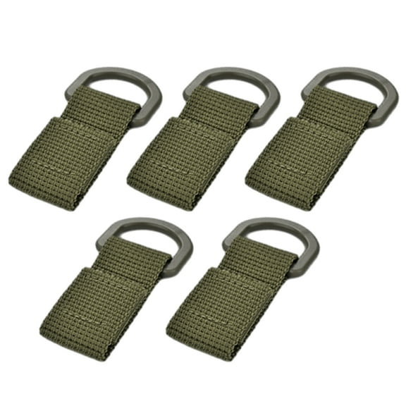 SIEYIO Tactic D-Rings Clip with Hook for Backpacks Accessory Waist Key Holder D-Rings Adaptor for Bag Webbing Attachment Strap