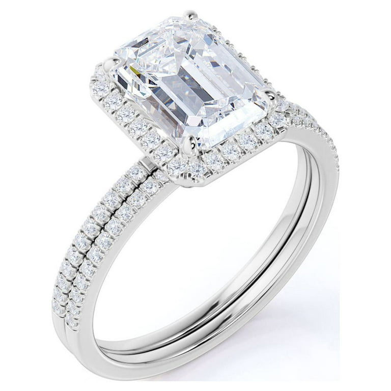 White Emerald Cut Loose Diamond, For Jewelry at Rs 25000/carat in