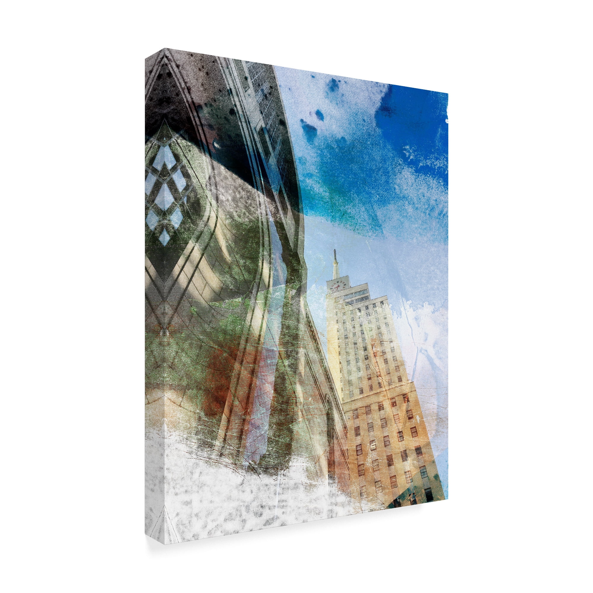 Trademark Fine Art 'Dallas Architecture I' Canvas Art by Sisa Jasper