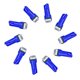 thumbnail image 4 of 10 Piezas Coche 12V T5 5050 1SMD Indicador Panel de Instrumentos Luz Del Tablero Azul Macarena Indicador luminoso del panel de instrumentos, 4 of 8