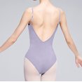 thumbnail image 5 of biudgviw Dance Bodysuits for Women Spaghetti Strap Square Neck Leotards Solid Color Comfortable One Piece Summer Outfits, 5 of 6