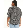 thumbnail image 3 of Terra & Sky Women’s Plus Size Smocked V-Neck Blouse, Sizes 0X-5X, 3 of 5