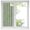 Green, variant on Grey Leaf Striped Window Privacy Film, Industrial Light Grey Linen Texture White Stripes Frosted Glass Window Clings Static Cling UV Heat Blocking Reusable Door Sticker for Bathroom 17.7 x 39.3 Inch
