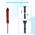 thumbnail image 2 of BONOSUKI  7.5-foot Waterproof Sunshade Canopy Patio Umbrella Spanish Red, 2 of 5