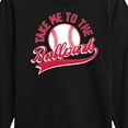 thumbnail image 3 of Instant Message - Take Me To The Ballpark - Toddler & Youth Long Sleeve Graphic T-Shirt, 3 of 6