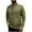 Army Green, variant on Men Linen Shirts,Solid Color Long Sleeve Stand-up Collar Button Henley Shirt Office Casual Breathable Blouses Outdoor Fashion Pullover Tops Mens Fall Winter Basic Tees with Pocket S-XXL