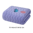 thumbnail image 4 of Xuniizn Bath Towel and Wash Cloths Set: Cartoon Animal Water Pattern Bath Towel 70x140Cm, 100%Polyester, Highly Absorbent & Fade Resistant, 4 of 7