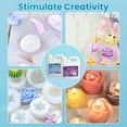 thumbnail image 4 of LET'S RESIN Silicone Mold Making Kit 72oz, 20A Non-Toxic Platinum Silicone Rubber for Mold Maker, Beginners, Ideal Liquid Silicone for Casting Resin, 3D Molds, 1:1 Mixing by Weight, Translucent, 4 of 6