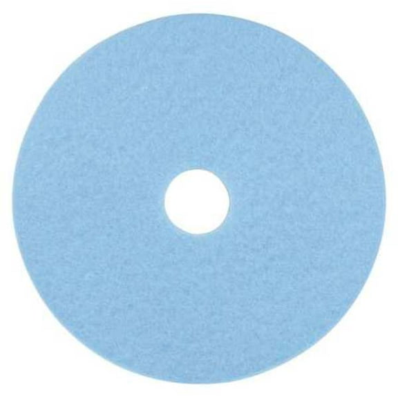 1Pack 3M 3050 Burnishing Pad, 27 In, Sky Blue, PK5