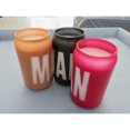 thumbnail image 4 of Bacon, Bourbon, Tabac à Pipe, Bougie Homme Parfumée en Cuir Lot de 4, 4 of 5