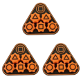 thumbnail image 1 of Gonggi Jack Stone Pebbles Set Juego Piedras para Juegos Fiesta (todos) Naranja, 1 of 5