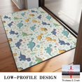 thumbnail image 3 of LightColor Dinosaurs Floral Pattern Door Rugs,Washable Non Slip Door Mats Indoor,Decorative Door Mats,Entry Mat Indoor for Entrance,Bedroom,Kitchen,Bathroom,20"x32", 3 of 6