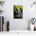 thumbnail image 3 of Elephant Stock Hana Waterfalls Wall Art - Vertical Canvas Wall Art - Living Room Wall Decor - Nature Canvas - Green And Yellow Decor - 8" x 12", 3 of 8
