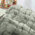 thumbnail image 4 of Home Soft Things Fox Faux Fur Pouf Stool Ottoman - Moonstruck - 17x17x17", 4 of 6