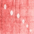 thumbnail image 1 of Ahgly Company Indoor Square Abstract Red Contemporary Area Rugs, 6' Square, 1 of 4