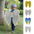 thumbnail image 1 of Balloon Toy Inflatable Leakproof Explosion Proof Pressure-resistance Bright in Colour Gradient Stationery Wings Balloon Wedding Decor, 1 of 7
