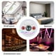 thumbnail image 5 of Lámpara de techo interior de 36W Bombilla que cambia de color RGB compatible con Bluetooth 6500K, 5 of 7