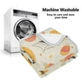 thumbnail image 5 of Yayeee Throw Blanket for Couch Soft Warm 60" x 80" Sofa Chair Bed Decoration, Halloween Cute Pumpkins, 5 of 7