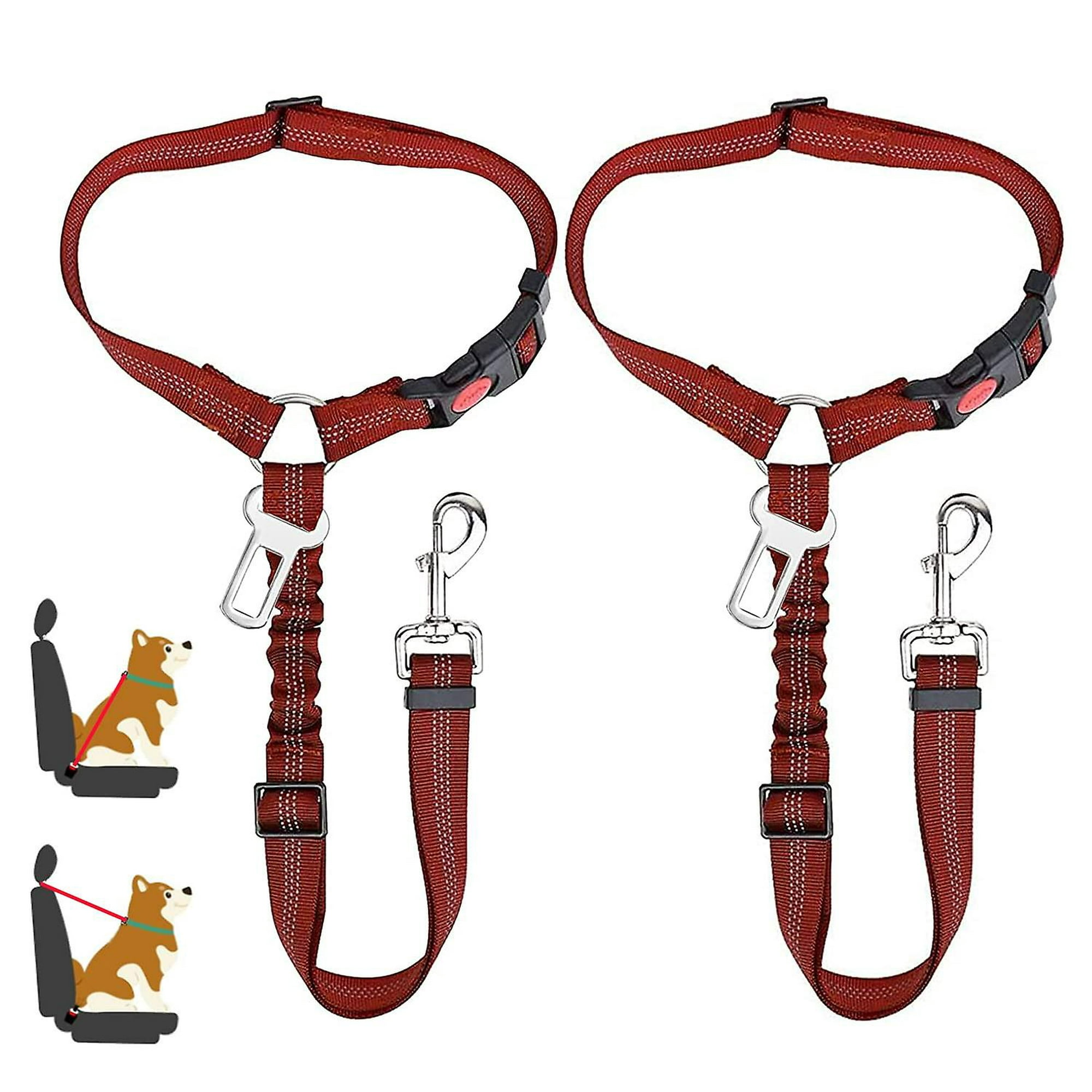Dog seat belt restraint strap hot sale