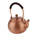 thumbnail image 4 of TISHITA Coffee Pot Teapot Handmade Chinese Tea Ceremony Teawear Violet Copper Teapot for Electric/Induction/Gas s Teakettle, 4 of 8
