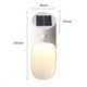 thumbnail image 5 of Lámpara solar Villa de jardín al aire libre luz decorativa luz solar de pared al aire libre impermeable LED luz de jardín inducción del cuerpo humano luz de balcón lámpara de calle, Concha gris, luz b, 5 of 5