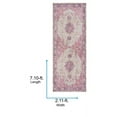 thumbnail image 6 of Livabliss Area Rugs for Living Room, 3x8 Antioch Traditional Red Runner Rug, Bedroom Dining Room Home Decor Stain Resistant Carpet (2'11" x 7'10" Runner), 6 of 8