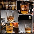 thumbnail image 3 of Tucorresi Juego de 6 Vasos de Whisky, Whiskey Rocks Vasos Antiguos, Vasos de Barra sin Plomo, Regalos para Hombres, 11 onzas para beber escoc&eacute;s, bourbon, vodka, tequila, ron, co&ntilde;, 3 of 8