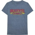 thumbnail image 1 of Marvel Comics  Adult Distressed Logo Cotton T-Shirt, 1 of 1