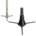 thumbnail image 1 of Foldable Clarinet Oboe Stand Straight Saxophone Tripod Holder for Wind Instrument Black, 1 of 7
