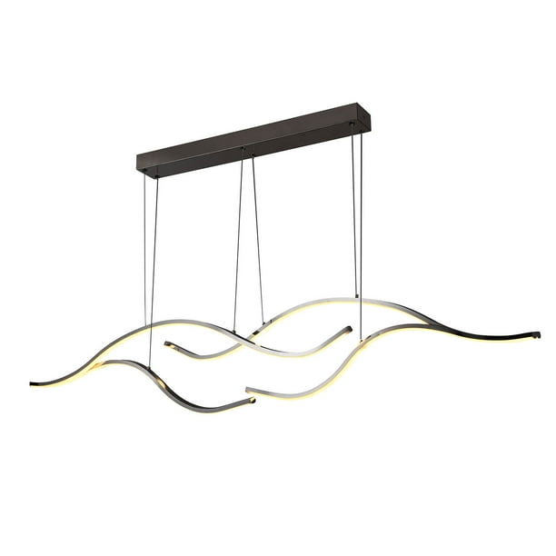 Lámpara Candil Colgante LED Nunzio Luxica Lighting Cromo