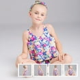 thumbnail image 6 of IBTOM CASTLE Toddler Kid Girls Floatation Swimsuit with Adjustable Buoyancy Baby Float Suit Swim Vest Swimwear Bathing Suit, One Piece, 6 of 6