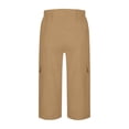 thumbnail image 5 of Womens Capris Pants for Women High Waisted Cargo Pants Lightweight Summer Casual Hiking Cropped Trousers with Pockets, 5 of 6