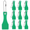 thumbnail image 1 of 10pcs Plastic Scraper Tools Keychains, Ticket Card Scrapers Scratch Off Tickets Label Removal Keyring Scraper Tools for Label Sticker Remover Tools Green, 1 of 9