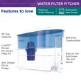 thumbnail image 4 of Dispensador de agua PUR de 30 tazas de gran capacidad filtrada, 4 of 8