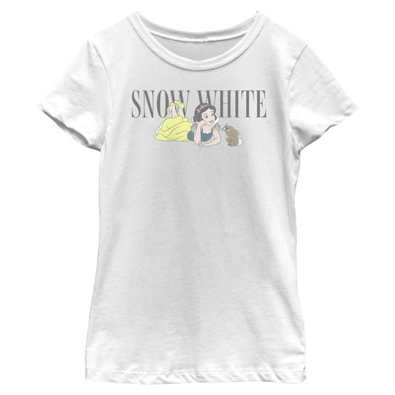 Girls Snow White and the Seven Dwarfs Classic Forest Duo T Shirt