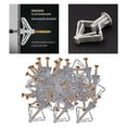 thumbnail image 4 of Surtido de Anclaje de Pared Hueca Colco Kit de Paneles de Yeso 50 Anclas 50 Tornillos Estilo 2, 4 of 8