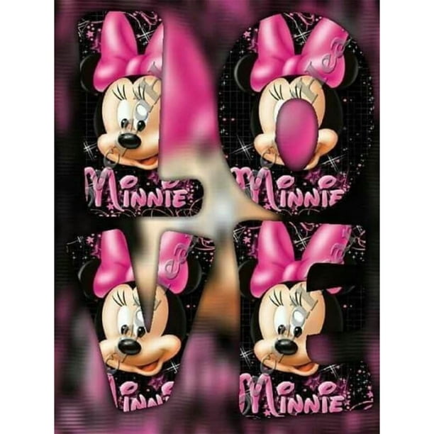 Cuadros Decorativos 5D Kit DIY Minnie Ronda Diamante Pintura Mosaico Rhinestone Imagen Ehuebsd Nuevos Originales