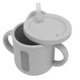 thumbnail image 3 of Taza para Sorber de Silicona, Asas Dobles Taza para Sorber A Prueba de Derrames Taza Con Pajita para Bebés Taza de Abrenamiento Para Niños Pequeños A Prueba de Fugas para, 3 of 7