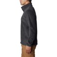 thumbnail image 3 of Steens Mountain Fleece Quarter-Zip Pullover, M, Charcoal Heather, 3 of 4