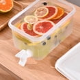 thumbnail image 4 of destyer Clear Cool Water Bucket with Faucet Kitchen Gadgets Plastic for Home Parties 3L, 4 of 8