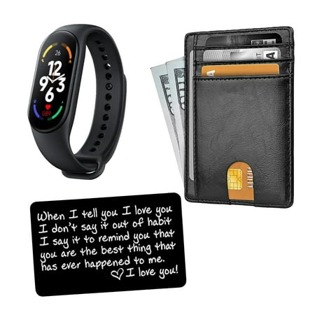 Fitness Smart Watch Health & Wellness Monitor, Wallet Card Gift for Golf Golfing Sport
