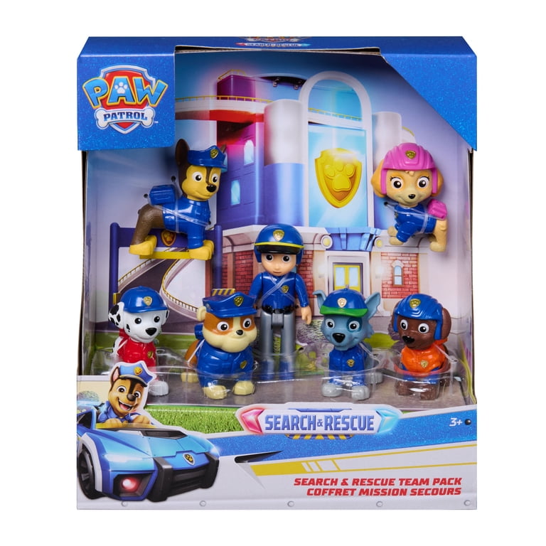 PAW Patrol Search and Rescue Team Pack with 7 Action Figures